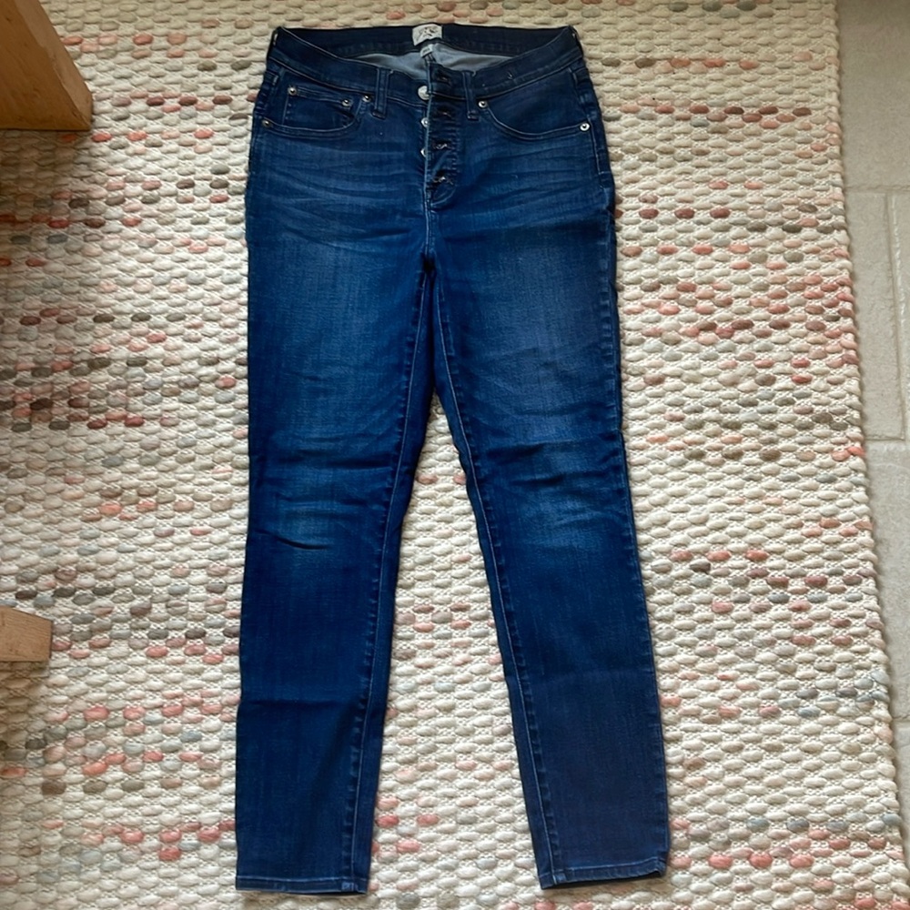 JCrew Denim Jeans Size 29 Button Fly